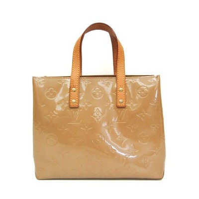 LOUIS VUITTON Monogram Vernis Reed PM Handtasche Noisette Designer 18×22,5×10cm