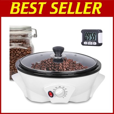 1.1lb Coffee Roaster for Baking Fresh Beans - Timer-~