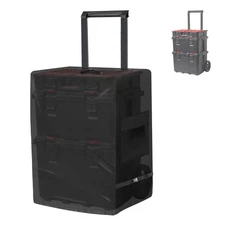 Tool Box Cover for Keter Stack-n-Roll Modular Tools Organizer Stackable 3PC R...