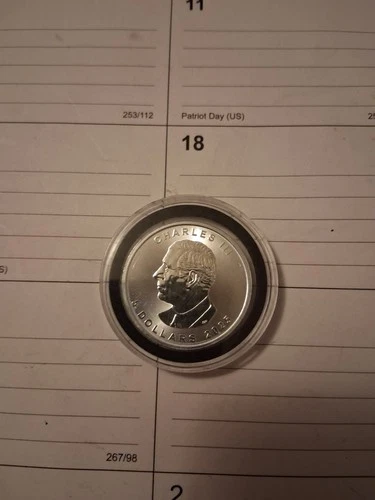 2025 Canadian Silver Maple Leaf 1oz  .9999 Coin #2