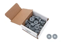 ALLSTAR PERFORMANCE ALL18850-50 Body Bolt Washer Plastic Silver 50pk