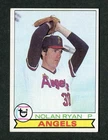 Nolan Ryan California Angels Hall of Fame 1979 Topps MLB Baseball Card #115