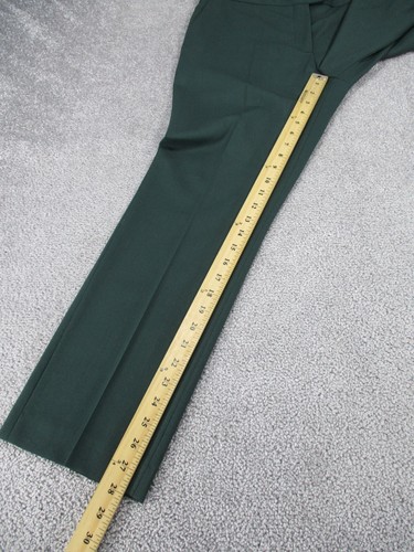 Paul Smith Dress Pants Mens 42 Us 33" Waist Green Wool Slacks - Picture 4 of 12