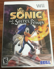Sonic and the Secret Rings (Nintendo Wii, 2007) Complete w/ INSTRUCTION BOOK