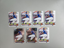 Robert Dominguez  Bowman Chrome 1st Prospect Paper Lot of 7 DVS 1889