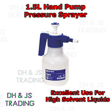 1.5L Pressure Pump Sprayer Hand Held Garden Water Spray Weed Viton Seals