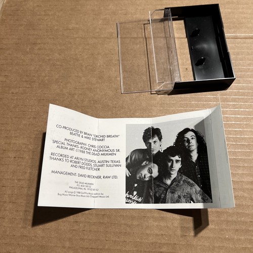 The Dead Milkmen - Beelzebubba Cassette - 1988 Fever - Rare Black Cassette - Bild 13 von 17
