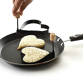 Nonstick Heart Pancake/Egg Rings, Set of 2 - Bild 5 von 5