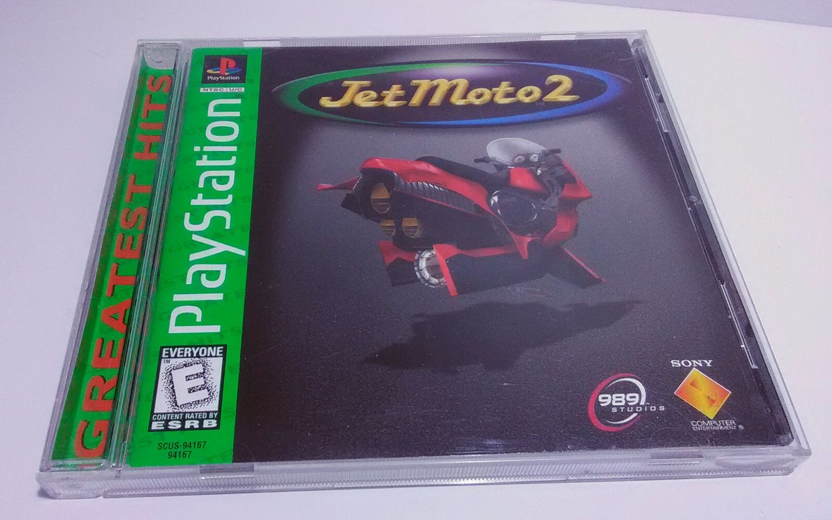 Jet Moto 2 - Sony PlayStation 1, 1998 - Complete, Registration