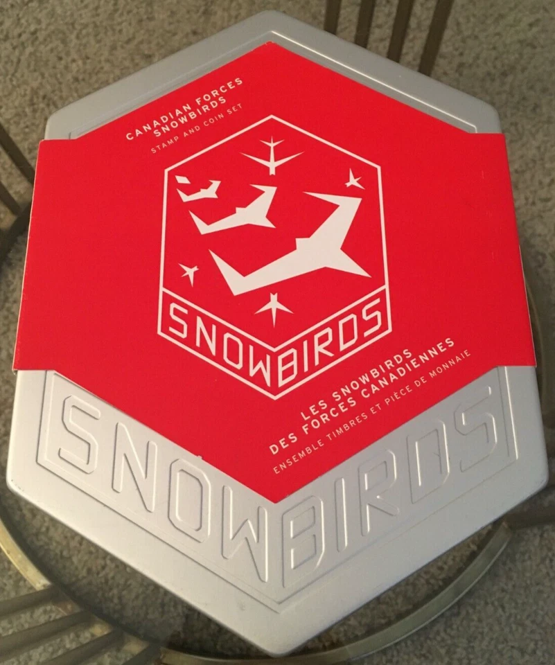 2006 RCM Snowbirds Double Hologram 9999 Silver Dollar and Stamp Set - Image 3 of 4