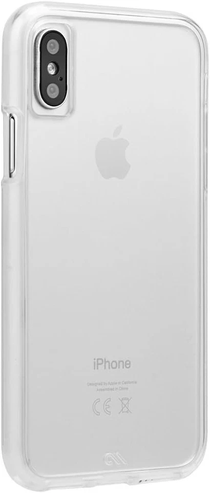 Funda iPhone X - Funda Mate - Desnuda Resistente - Transparente - Ultra Delgada - Diseño Protector Foto 3 de 4