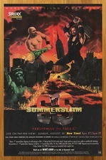 1998 WWF Summerslam Vintage Print Ad/Poster Wrestling Stone Cold Undertaker Art