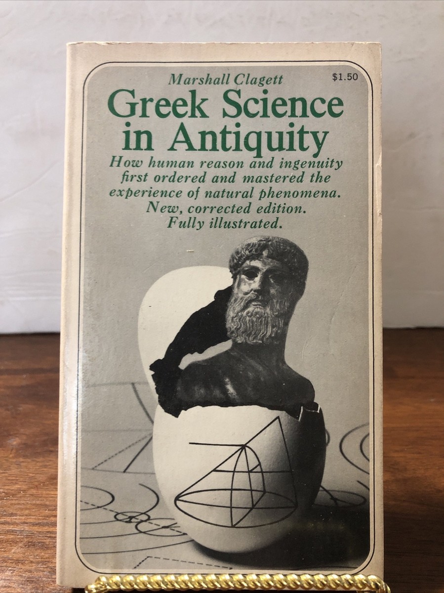 洋書 Images in Mind Stat in Arch & Clas Greek Greek Science in Antiquity by Marshall Clagett 1966 Vintage
