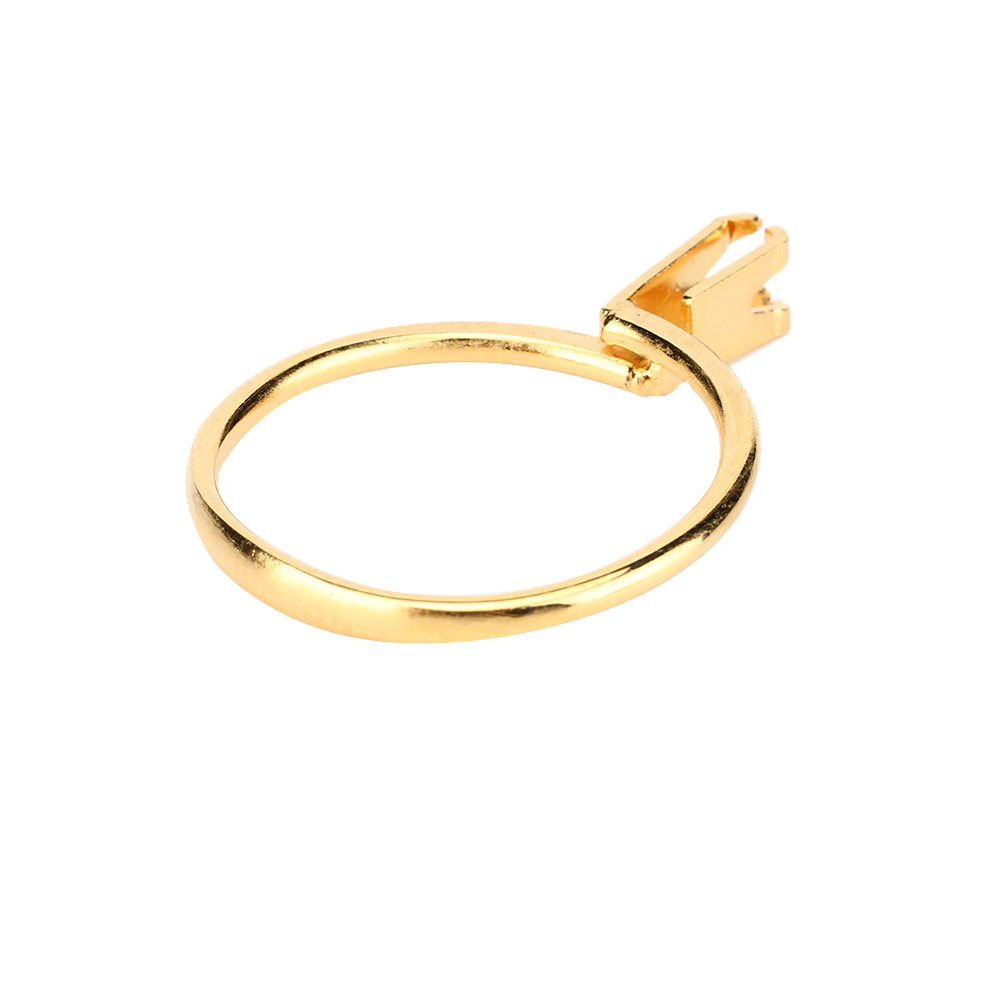 Ring Stone Holder Naked Gemstone Diamond Claw Display Prong Jewelry
