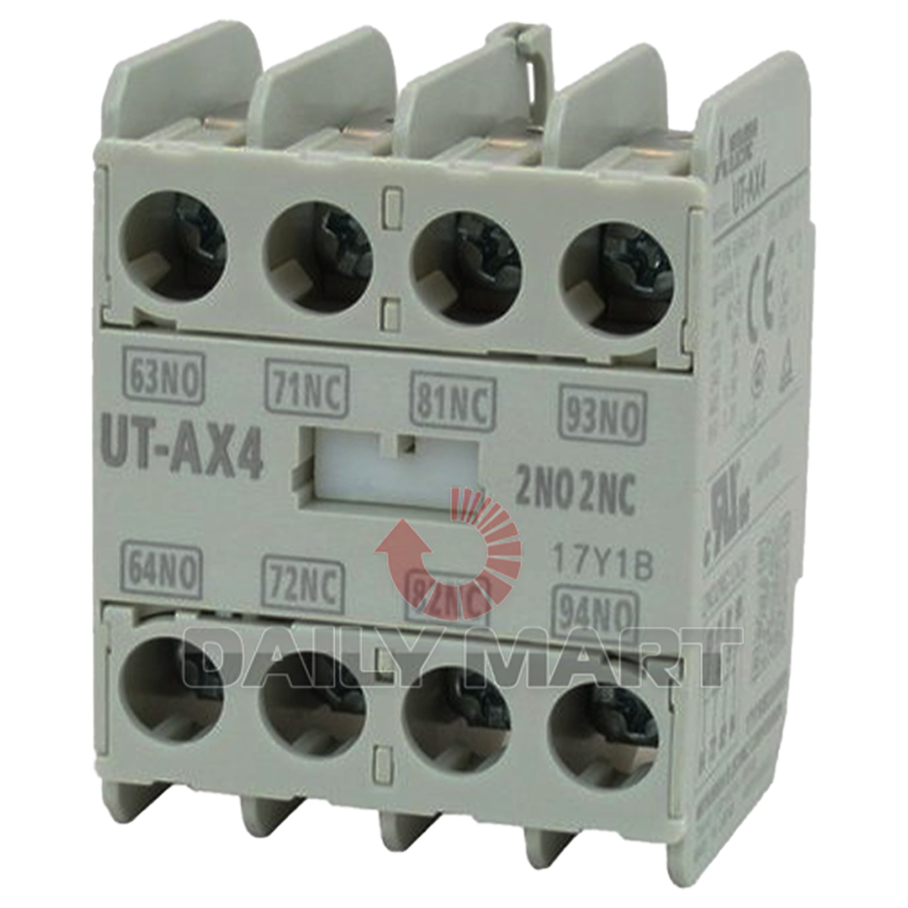 Ut Ax4 New In Box MITSUBISHI UT-AX4 2A2B Auxiliary Contact | eBay