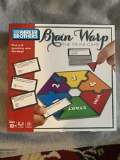 Brain Warp The Trivia Game Parker Brothers Age 10+ 2-4