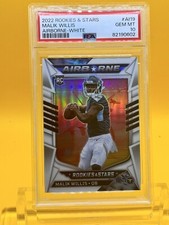 2022 Malik Willis Panini Rookies & Stars #AI19 Airborne-White PSA 10 /149