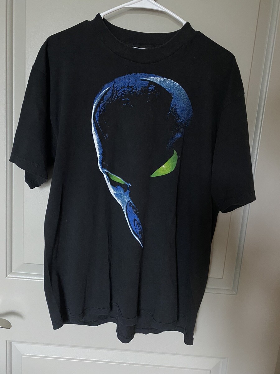 Vtg 90s Spawn Movie Promo T Shirt Mens XL Todd McFarlane