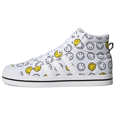 Adidas neo NEO Bravada Mid Smiley Anti-slip and wear-resistant -H03088-