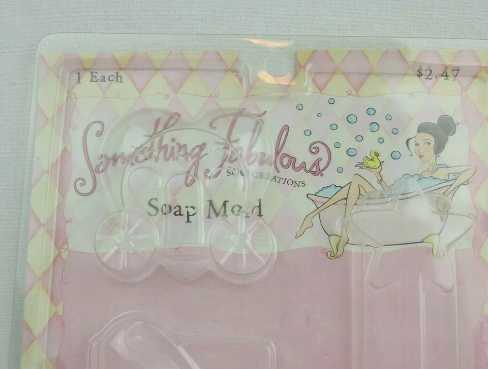 Something Fabulous Soap Creations Princess Soap Model- Coach Slipper Wand Crown - Image 3 of 4