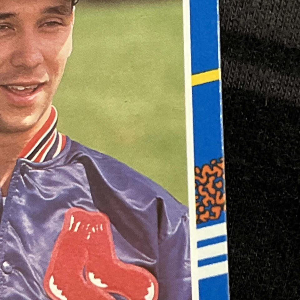 1991 Donruss-Rated Rookie Red Pattern on Right Border #37 Kevin Morton (RC)-No(. - Image 4 of 4