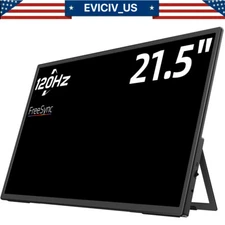 21.5" 120Hz Portable 100%sRGB Screen Monitor Display For Raspberry Pi 5 Mini PC