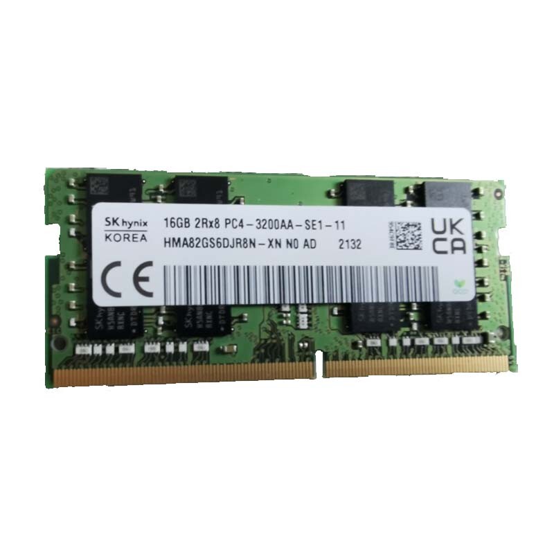 SK Hynix 16GB 2RX8 DDR4-3200 PC4-3200MHz CL19 SO-DIMM Laptop