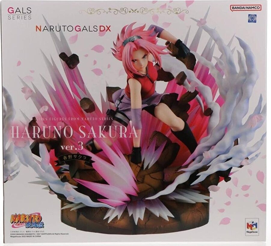 NEW MegaHouse NARUTO GALS DX NARUTO Shippuden Sakura Haruno Ver.3