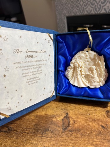Christmas Ornament The ANNUNCIATION #numbered The Millenium Collection by ROMAN - Picture 1 of 7