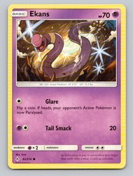Ekans 62/214 Sun & Moon Unbroken Bonds Common