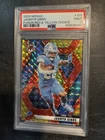 2025 Panini Mosaic Football Choice Fusion Red and Yellow Jahmyr Gibbs #103 PSA 9