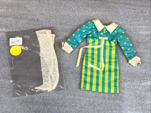 Vintage FRANCIE IT'S A DATE Dress #1251 With Long Stockings