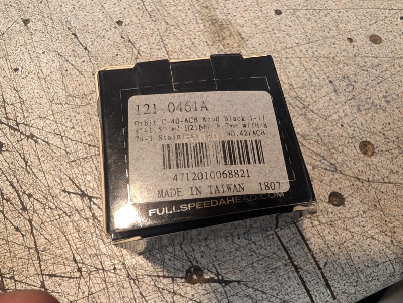 FSA HEADSET NEW BOXED 1"&1/8TH TO 1.5" FOR TAPERED HEADTUBE,SEMI INTERGRATED !