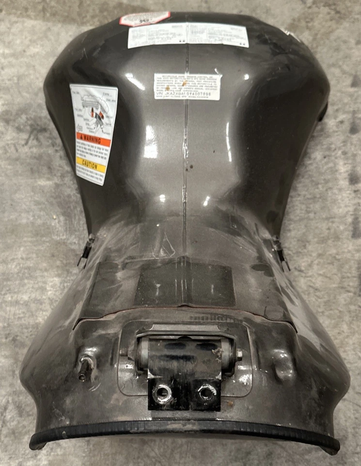 Tanque de combustible gris Kawasaki 2000 Zx12 ZX12R ZX1200 Ninja OEM Foto 2 de 4