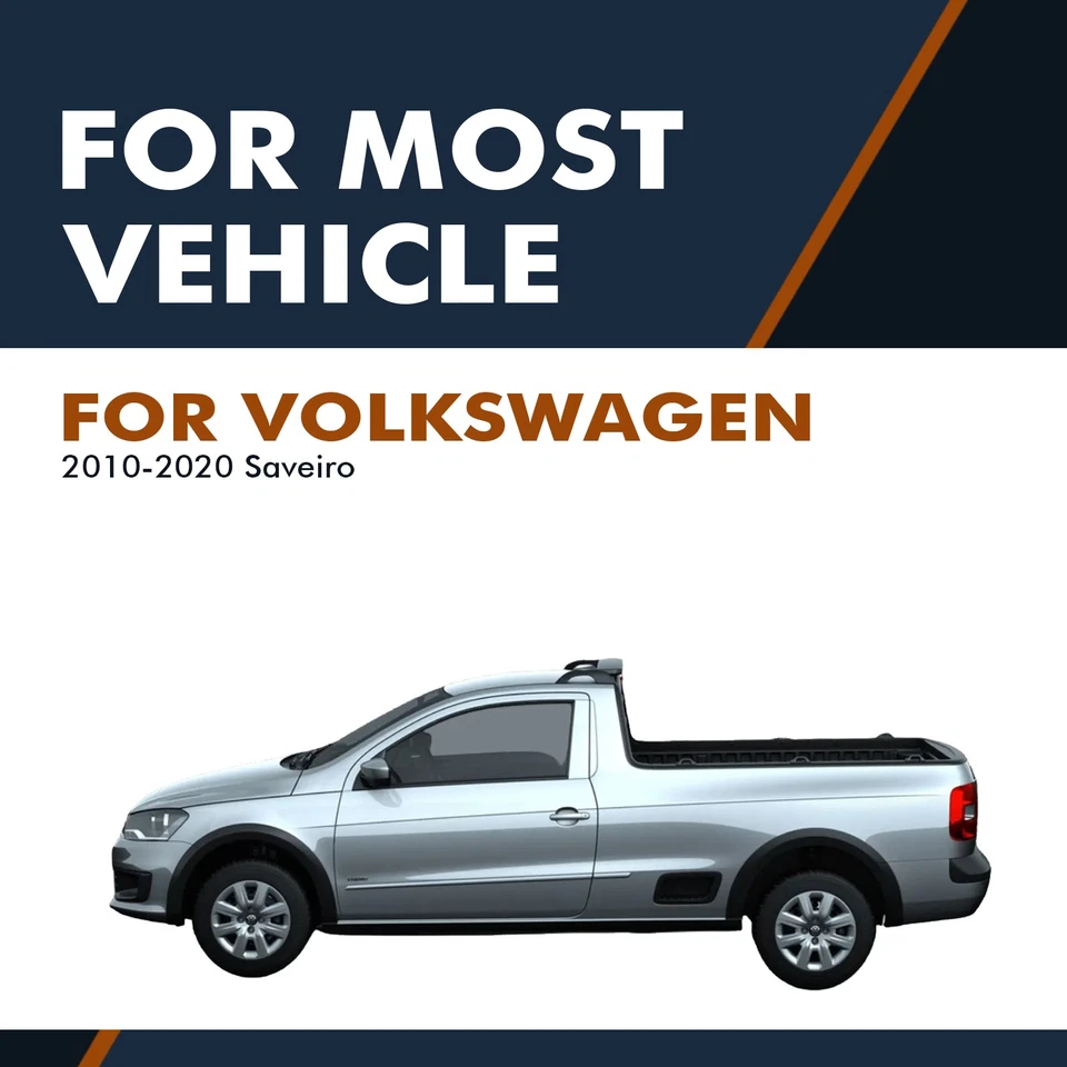 Par de 2 puntales delanteros desnudos para Volkswagen Saveiro 2010-2020 solo México Foto 2 de 4