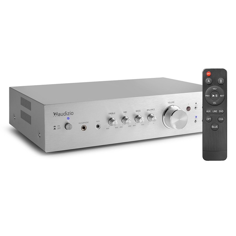 Audizio 110.114 AD420A 4-Channel HiFi Amplifier Aluminium