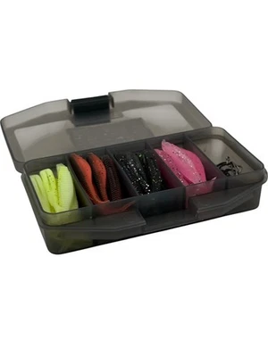 61PCS Softbait Angelset mit Haken Box | Soft Lures Fishing Kit Köder Set - Bild 1 von 2