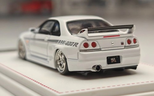 FH 1:64 White Skyline GTR R33 Nismo 400R Sports Model Diecast Metal Car - Picture 5 of 22