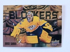 2022-23 Upper Deck Allure - Blockers Juuse Saros #BL-5