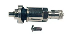 2 Pc John Dow Dynamic 6-203 Chrome Replacement Valve for Schrader Snap-In