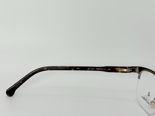 New Authentic Brooks Brothers Eyeglasses BB 1029 1639 Half Rim 52-17-140 - Picture 6 of 6