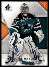 2007-08 SP Game Used Evgeni Nabokov San Jose Sharks #20
