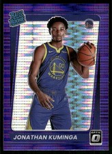 2021-22 Donruss Optic #190 Jonathan Kuminga Purple Pulsar Rated Rookie