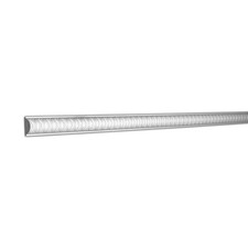 Outwater 1-1/4 inch x 3/8 inch x 96 inch Panel Moulding, 12 Pack, Primed White