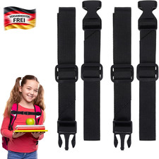 Kinder Rucksack Brustgurt Verstellbar 2er-Set...