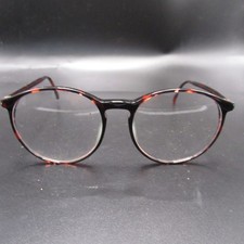 Classic Tortoiseshell Round Eyeglass Frames Full Rim Retro Style Unisex
