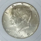 1969 D Kennedy Proof Half Dollar 50c US Denver Mint Circulated