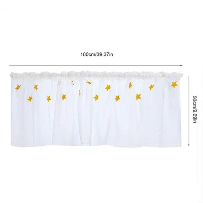 1 Pièce Rideau De Cabinet Élégant En Matériau Polyester Pour Cuisine - Photo 1/4
