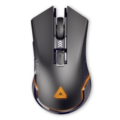 LEXIP - Ar18 Aero Speed - Gaming-Maus - Kabellos & Kabelgebunden - PC - Black -
