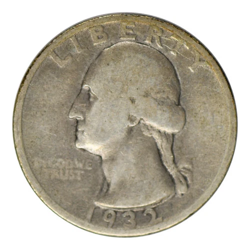 1932-S Washington Quarter Very Good Condition